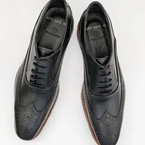 Scarpetto | Shoes | Black Wingtip Antique Bordeaux Leather  display picture 2